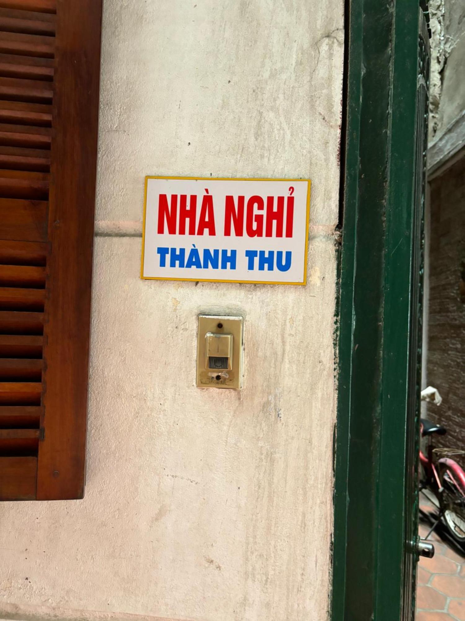 Nhà Nghỉ Thành Thu Hanoi Esterno foto
